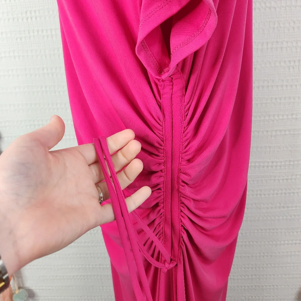 Lane Bryant Ruched Jersey Midi Dress